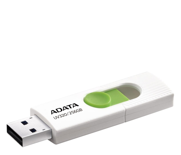 ADATA 256GB UV320 biało-zielony - 1221593 - zdjęcie 2